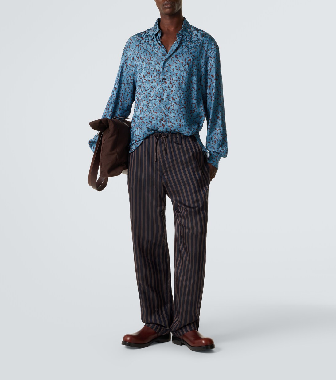 Mid-rise straight pants | Dries Van Noten