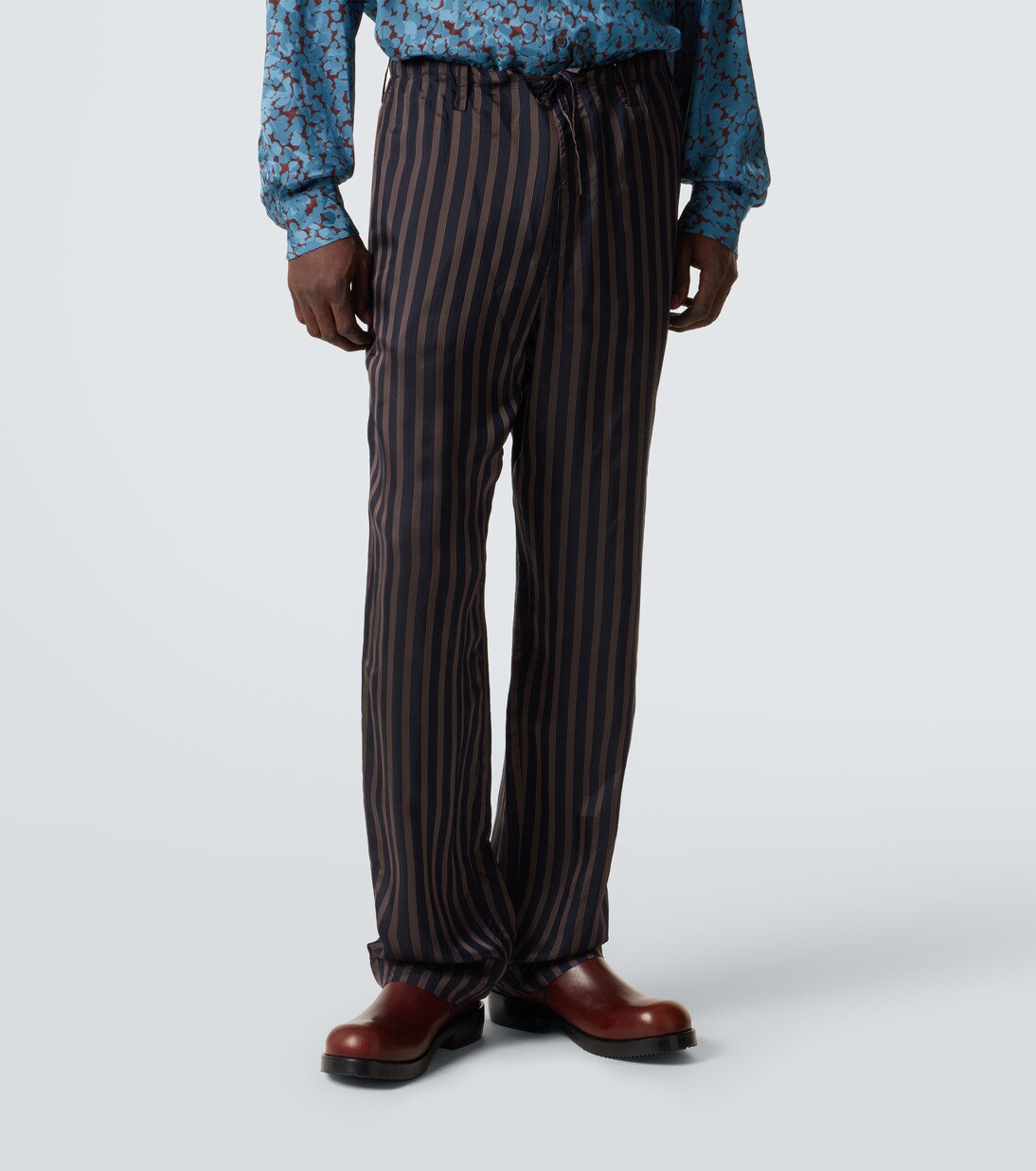 Mid-rise straight pants | Dries Van Noten