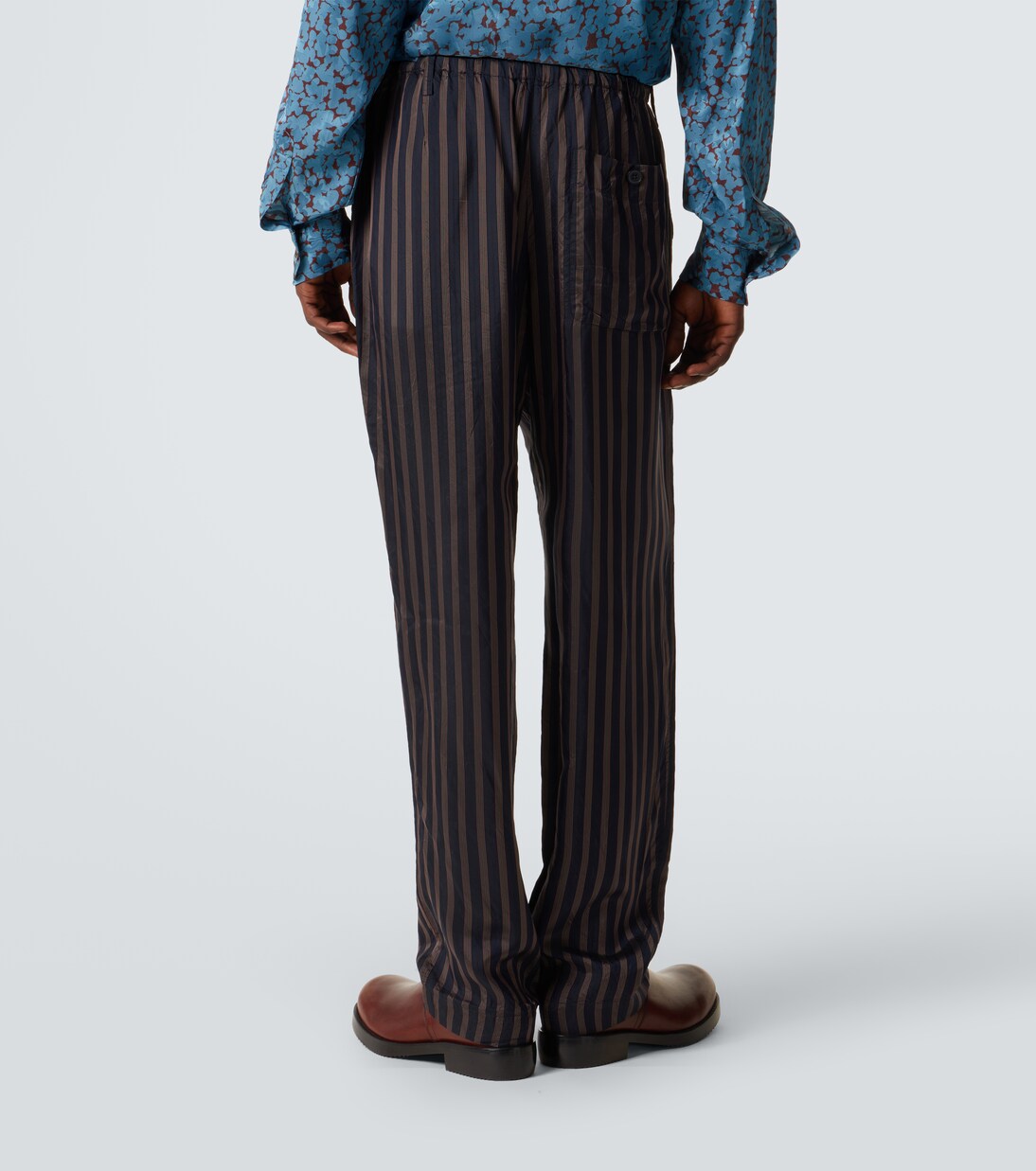 Mid-rise straight pants | Dries Van Noten