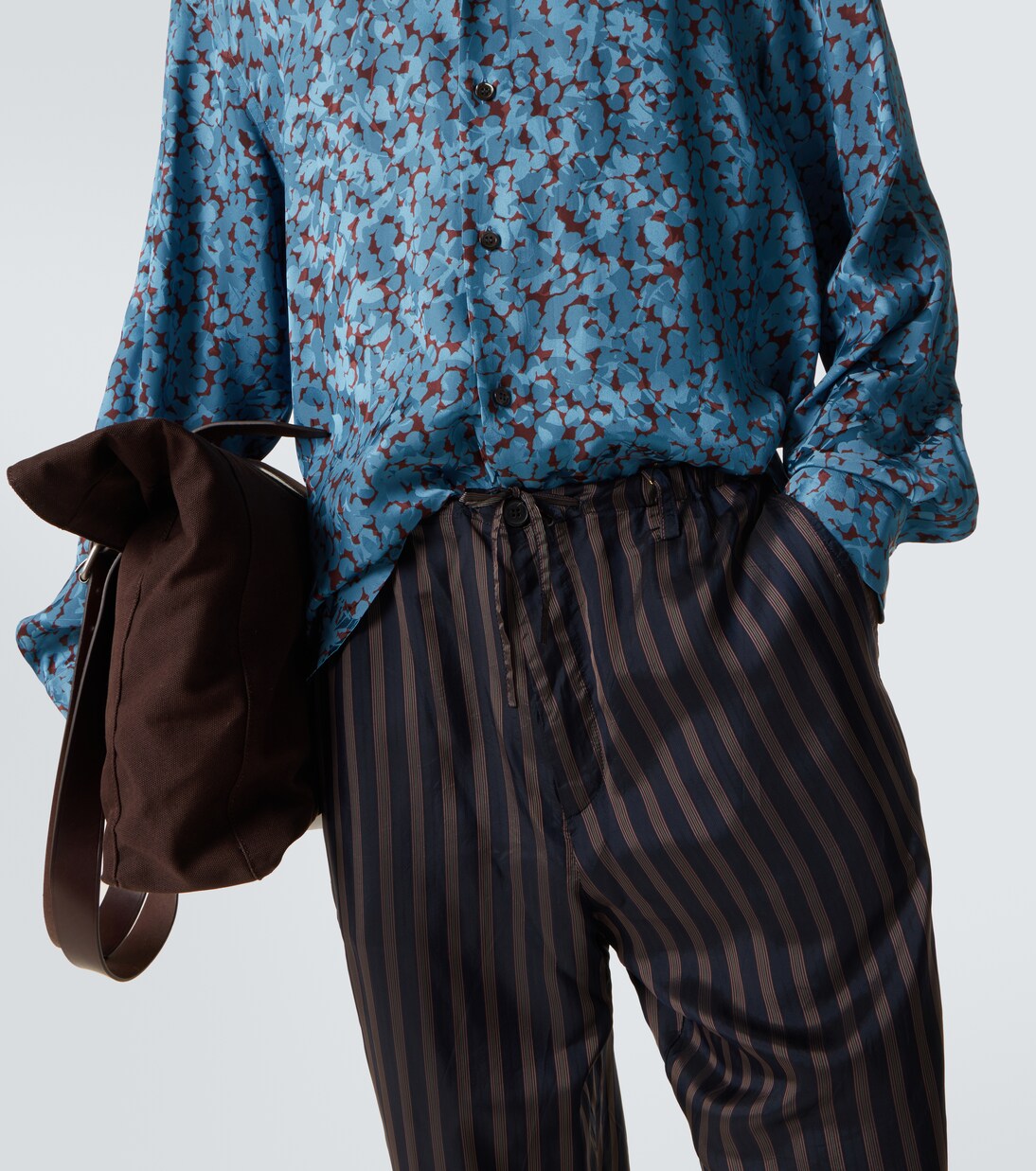 Mid-rise straight pants | Dries Van Noten