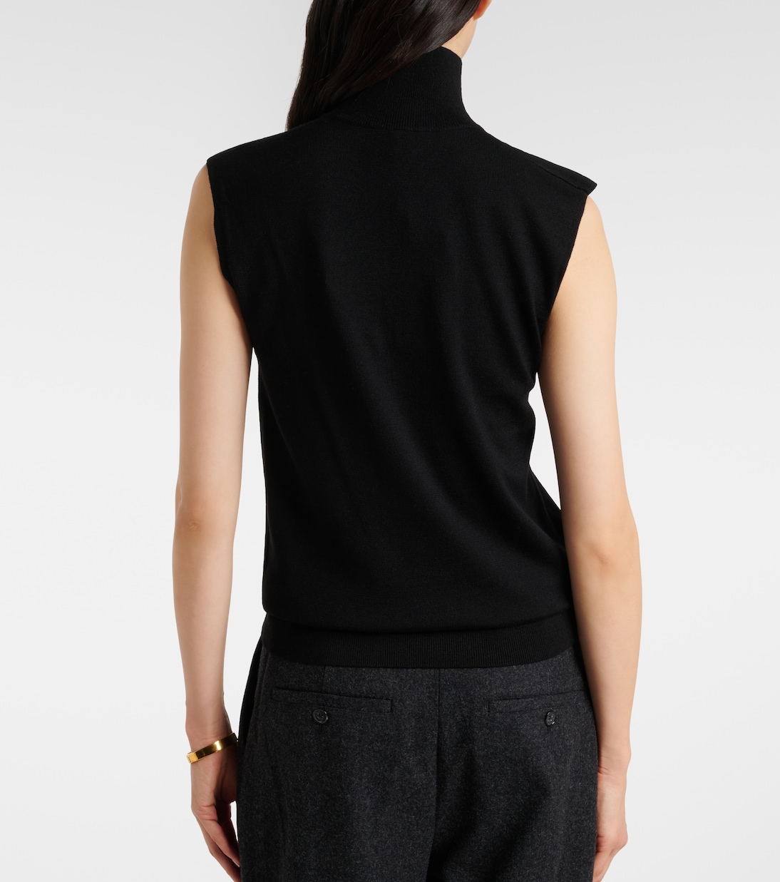 Pullunder aus Wolle und Seide | Toteme