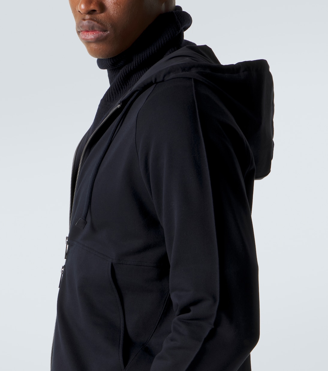 Kapuzenjacke aus einem Baumwollgemisch | Zegna