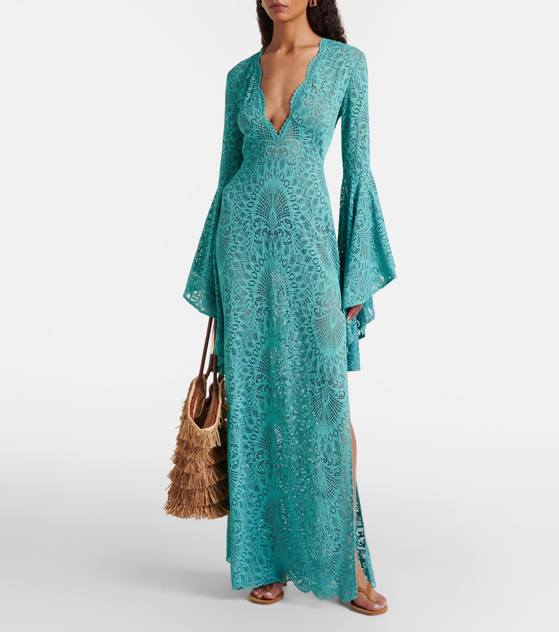 Kara lace beach dress | Alexandra Miro