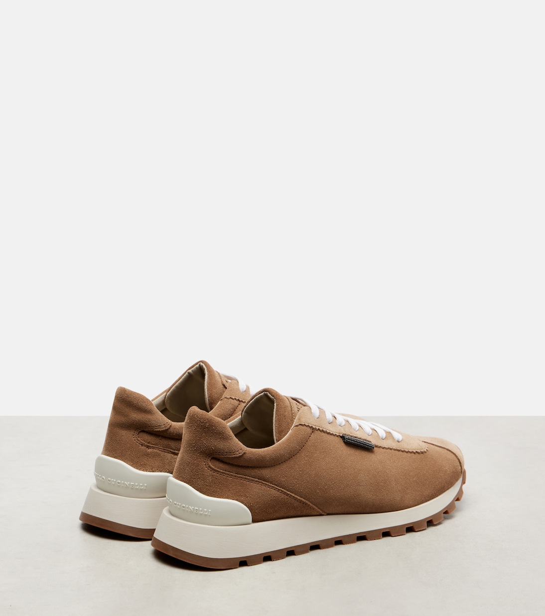 Baskets Monili en daim | Brunello Cucinelli