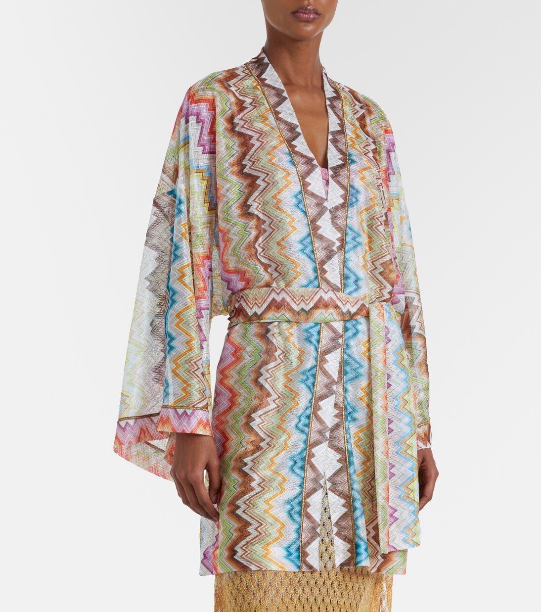 Zigzag beach cover-up | Missoni