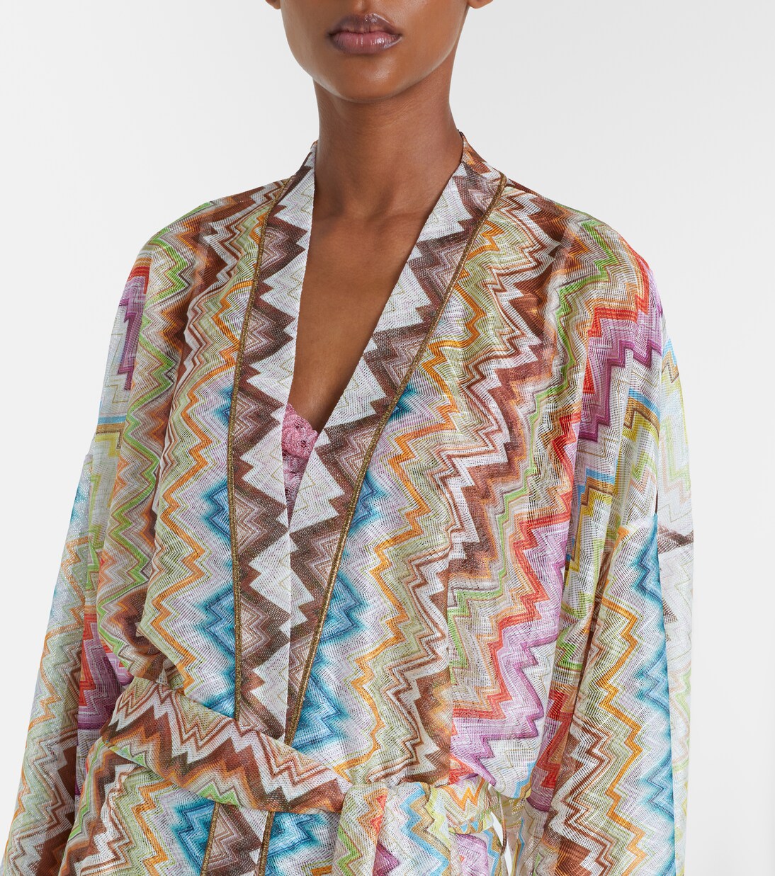 Zigzag beach cover-up | Missoni