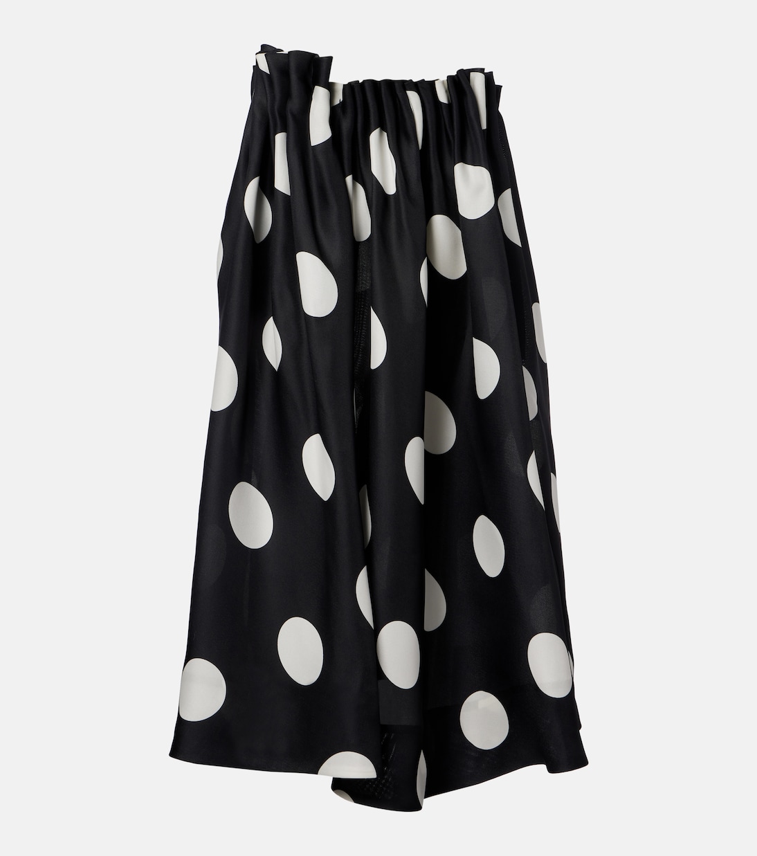 Riley polka-dot silk maxi skirt | Khaite