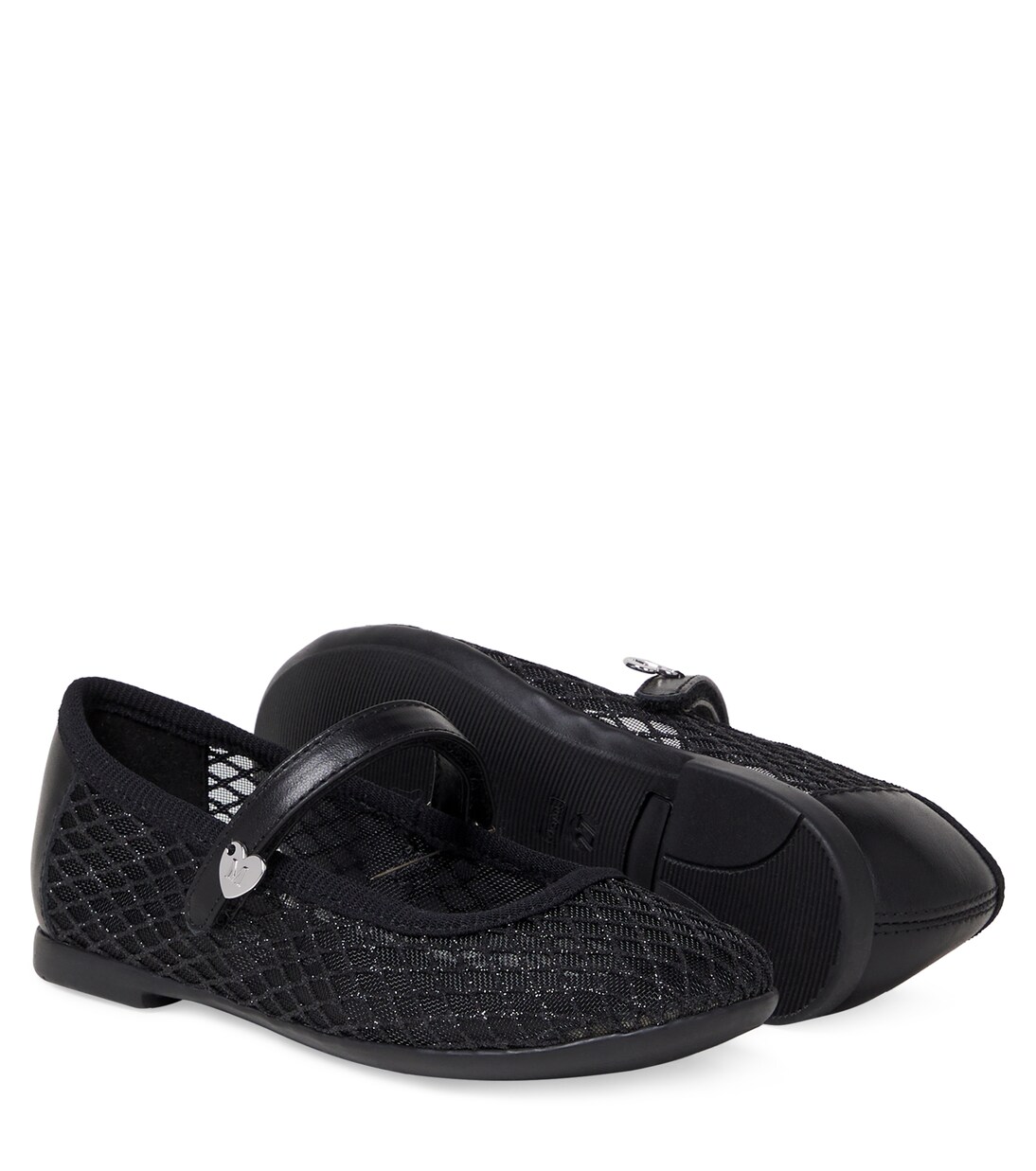 Ballerine Mary Jane in mesh | Monnalisa