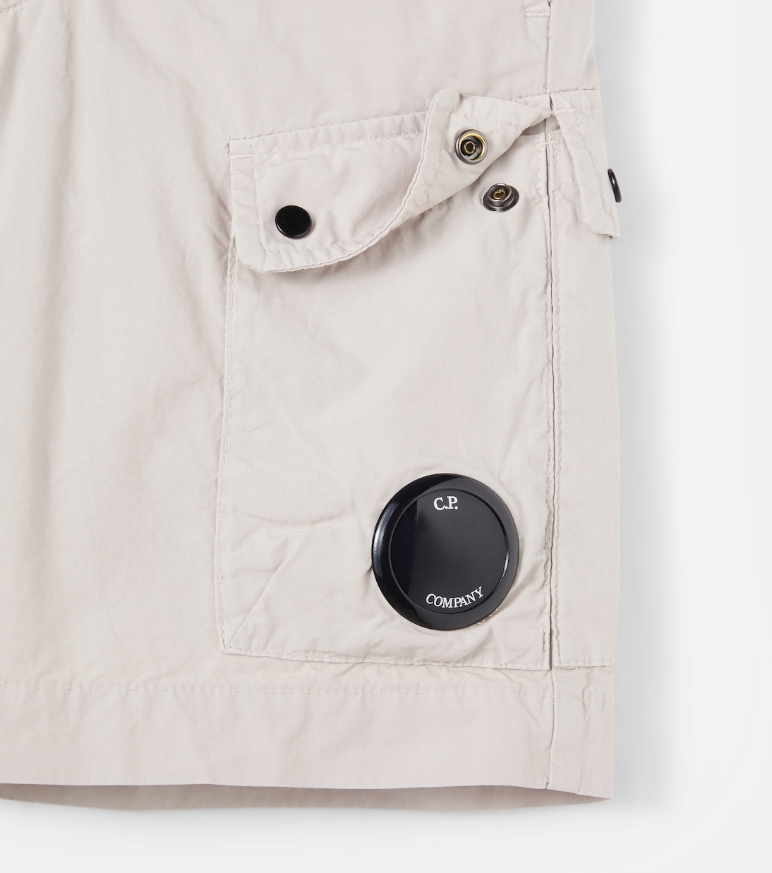 Bermuda-Shorts Lens aus Baumwolle | C.P. Company Kids