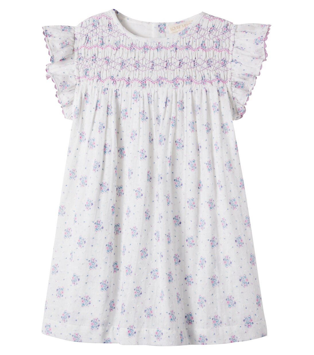 Shanti floral smocked cotton dress | Louise Misha