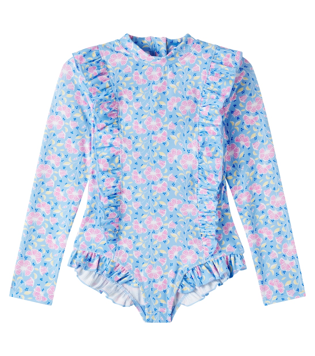 Aurelie floral ruffled swimsuit | Louise Misha