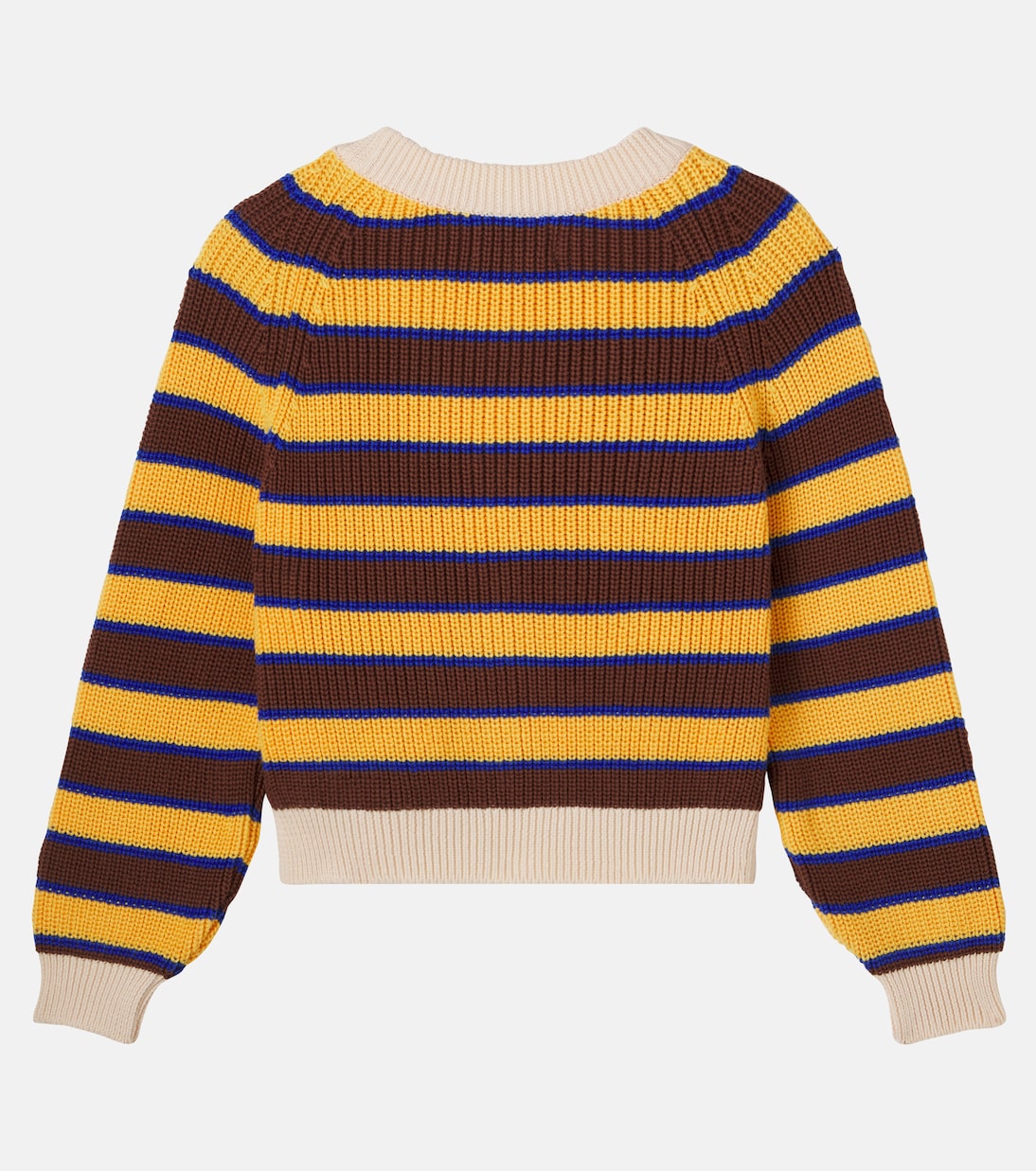 Cardigan en coton rayé | Bobo Choses