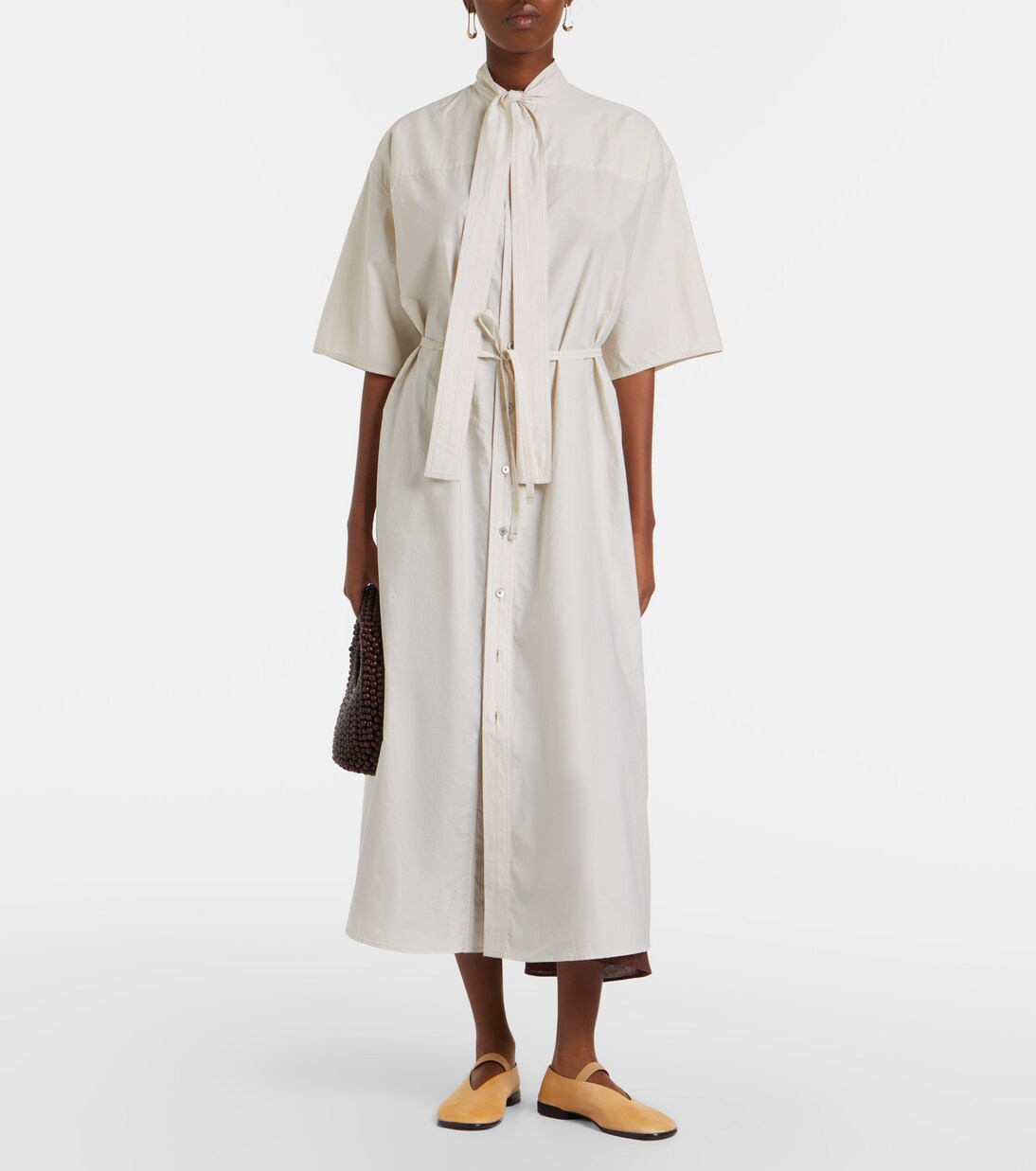 Glove leather ballet flats | Lemaire