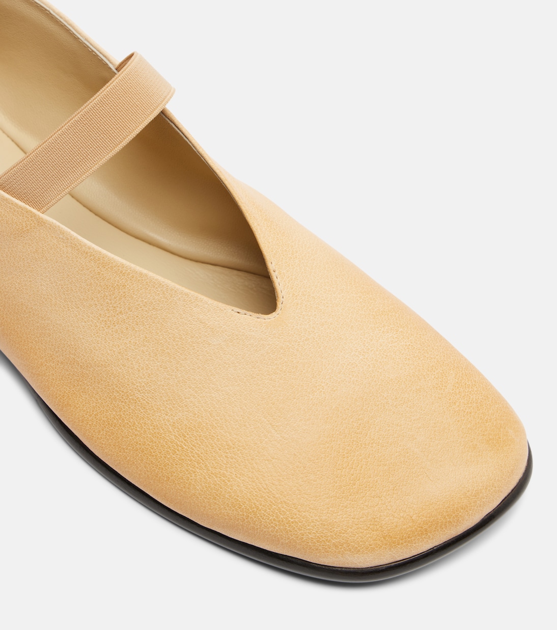 Glove leather ballet flats | Lemaire