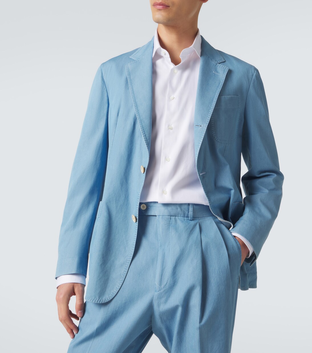 Chaqueta de traje de algodón | Dunhill