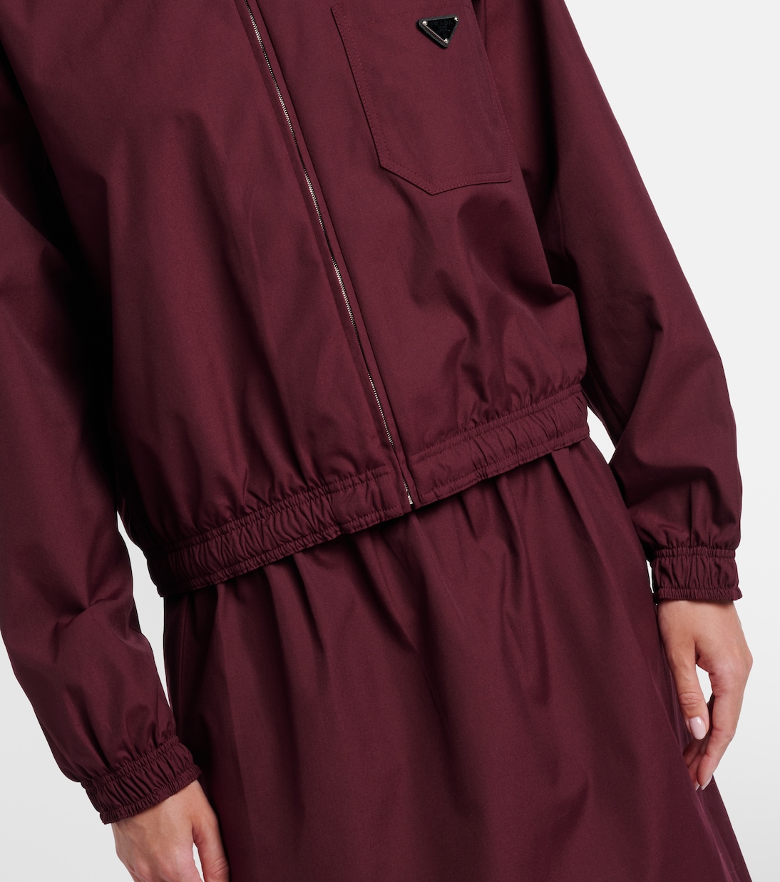 Logo blouson jacket | Prada