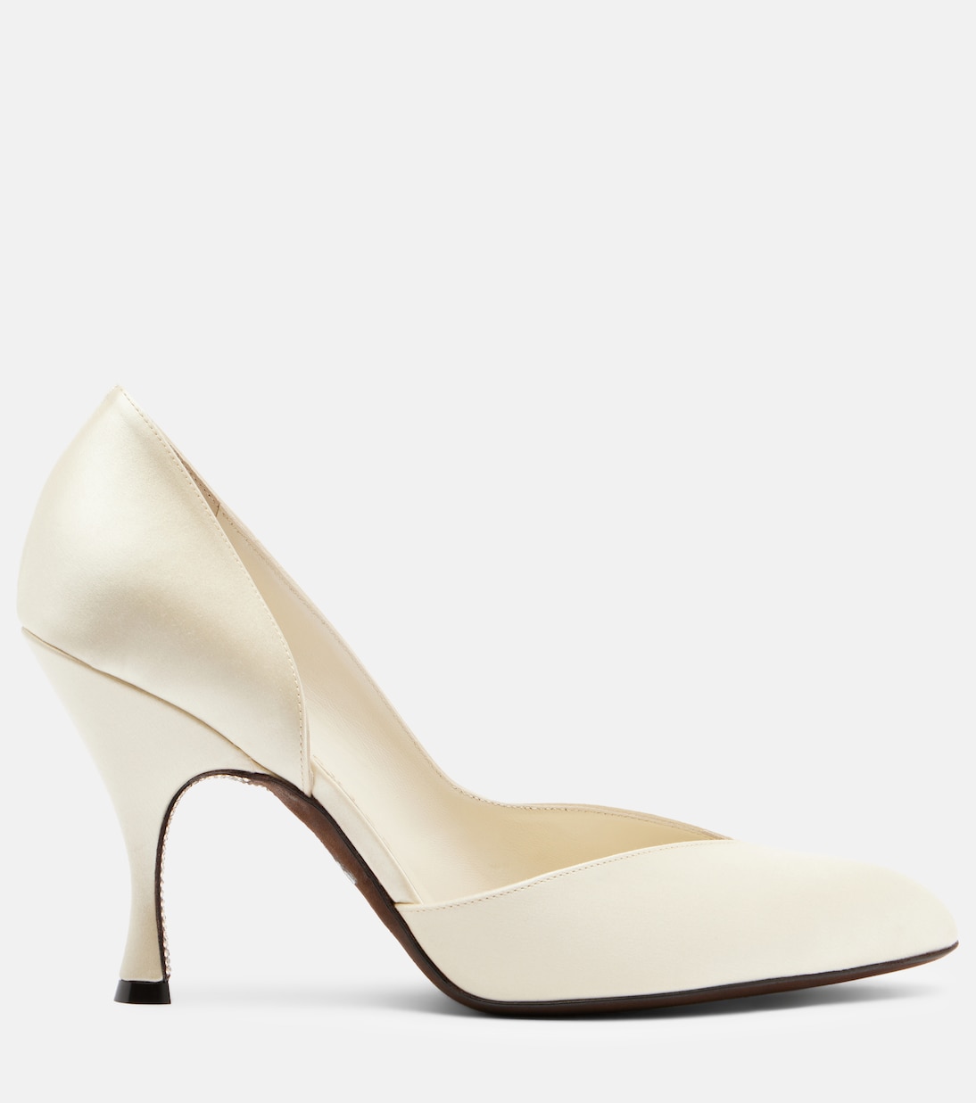 Not Half Bad embellished satin pumps | Herbert Levine