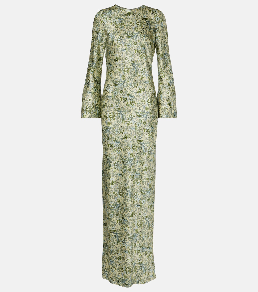 Gemma printed silk-blend maxi dress | Veronica Beard