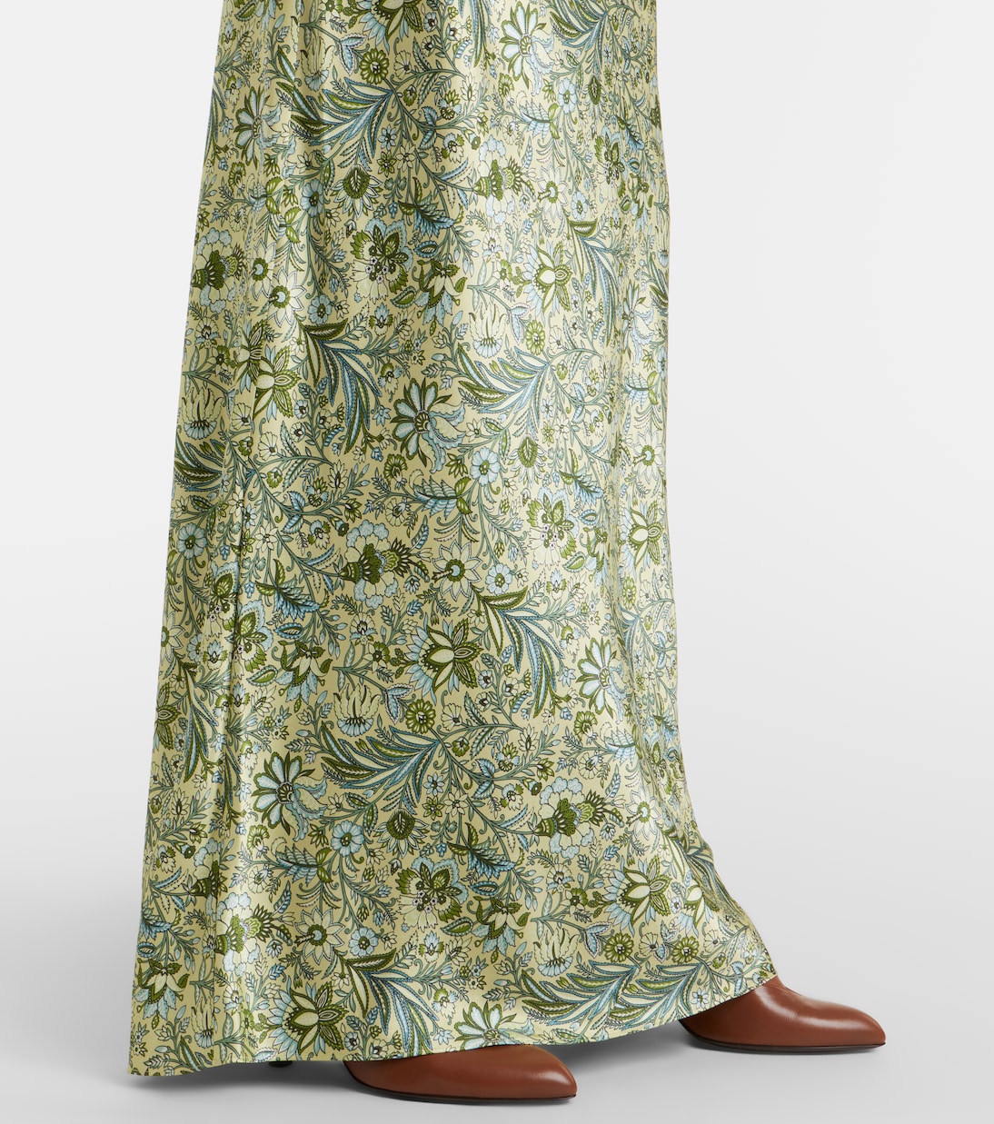 Gemma printed silk-blend maxi dress | Veronica Beard