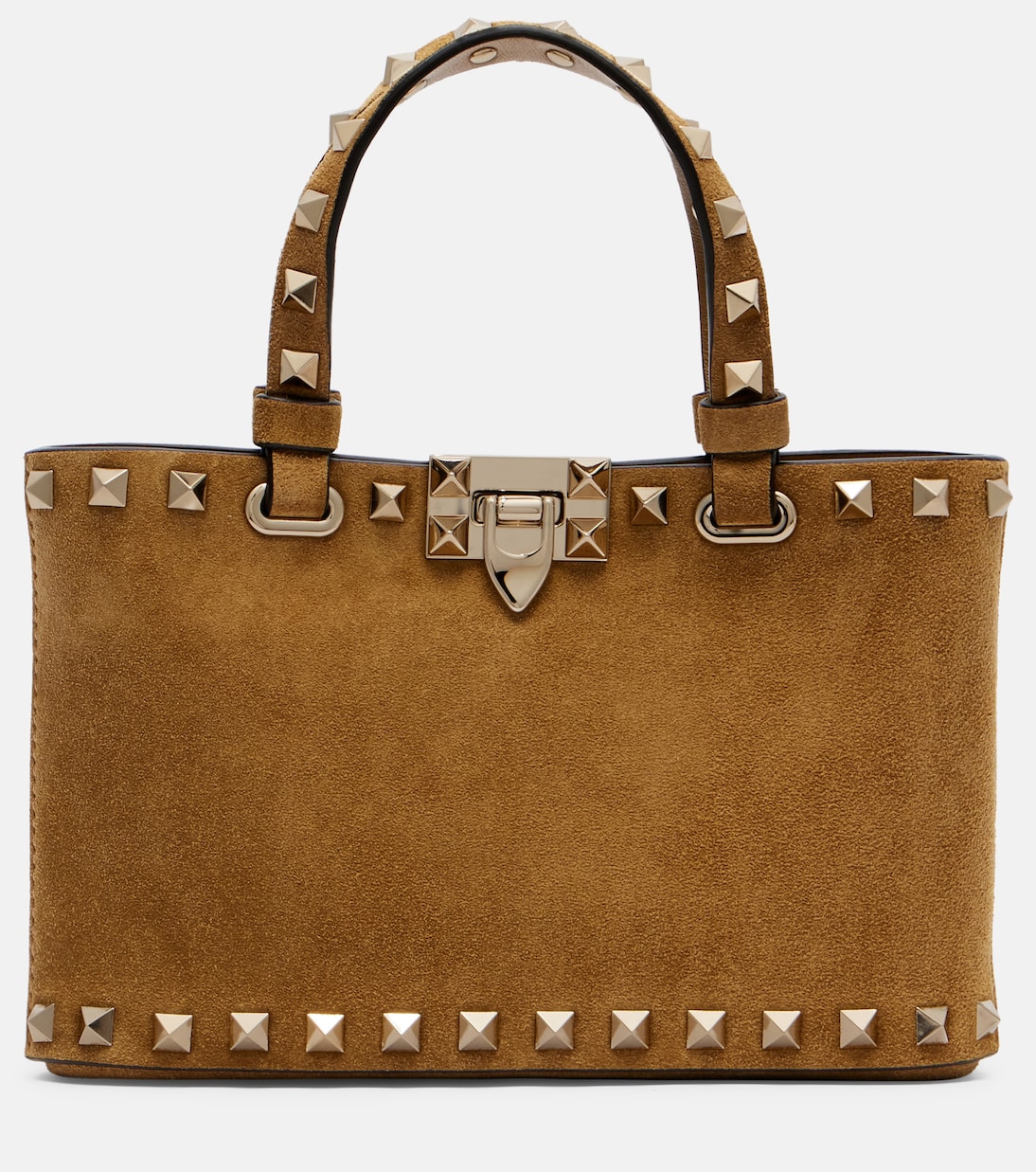 Rockstud Mini suede tote bag | Valentino Garavani
