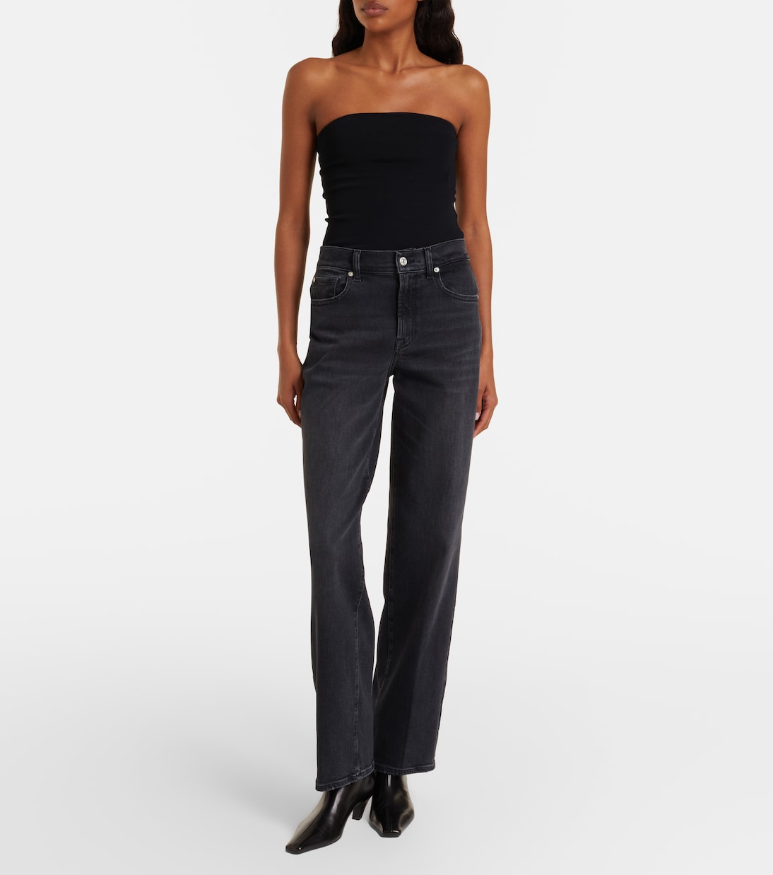 Stovepipe straight jeans | 7 For All Mankind