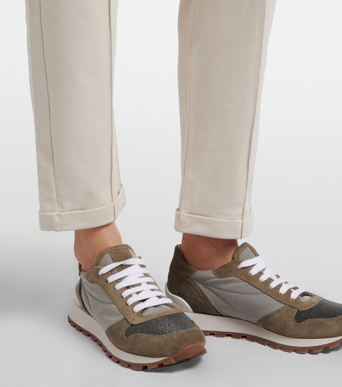 Pantalon de survêtement Monili en coton | Brunello Cucinelli