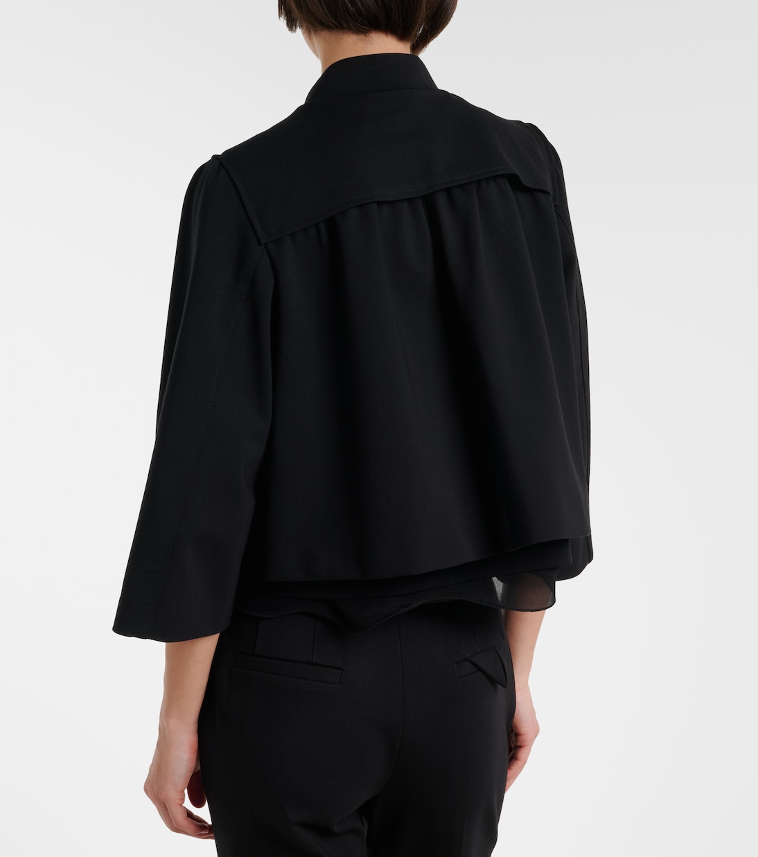 Emotional Essence jersey cropped jacket | Dorothee Schumacher