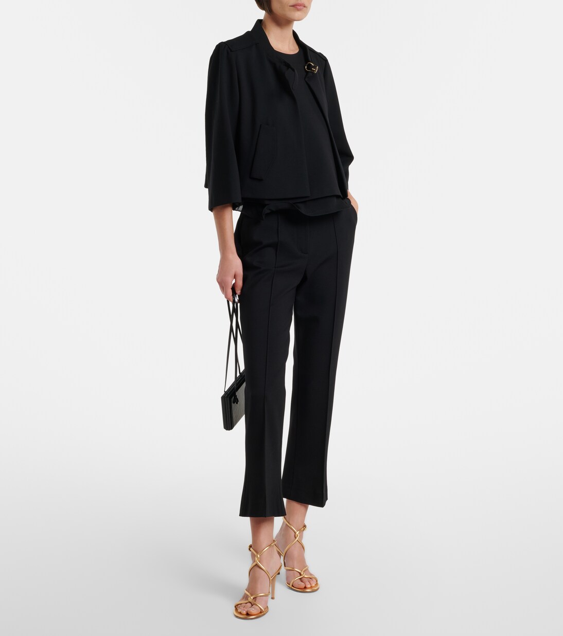 Emotional Essence jersey cropped jacket | Dorothee Schumacher
