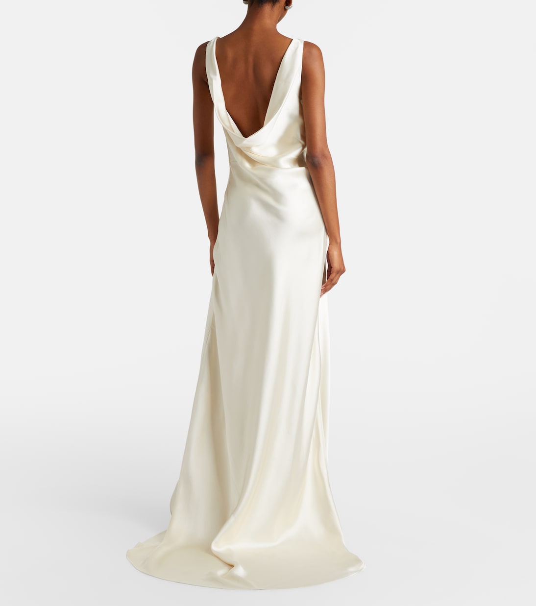 Bridal Robe aus Satin | Róhe