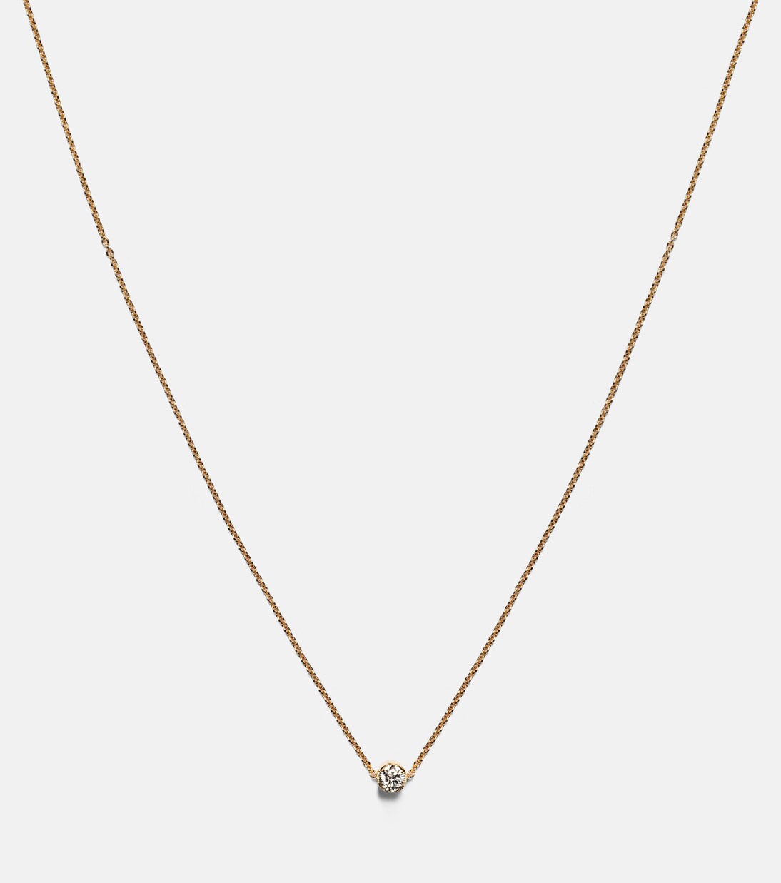 Halskette Diamant Simple aus 18kt Gelbgold (750/1000) mit Diamant | Sophie Bille Brahe