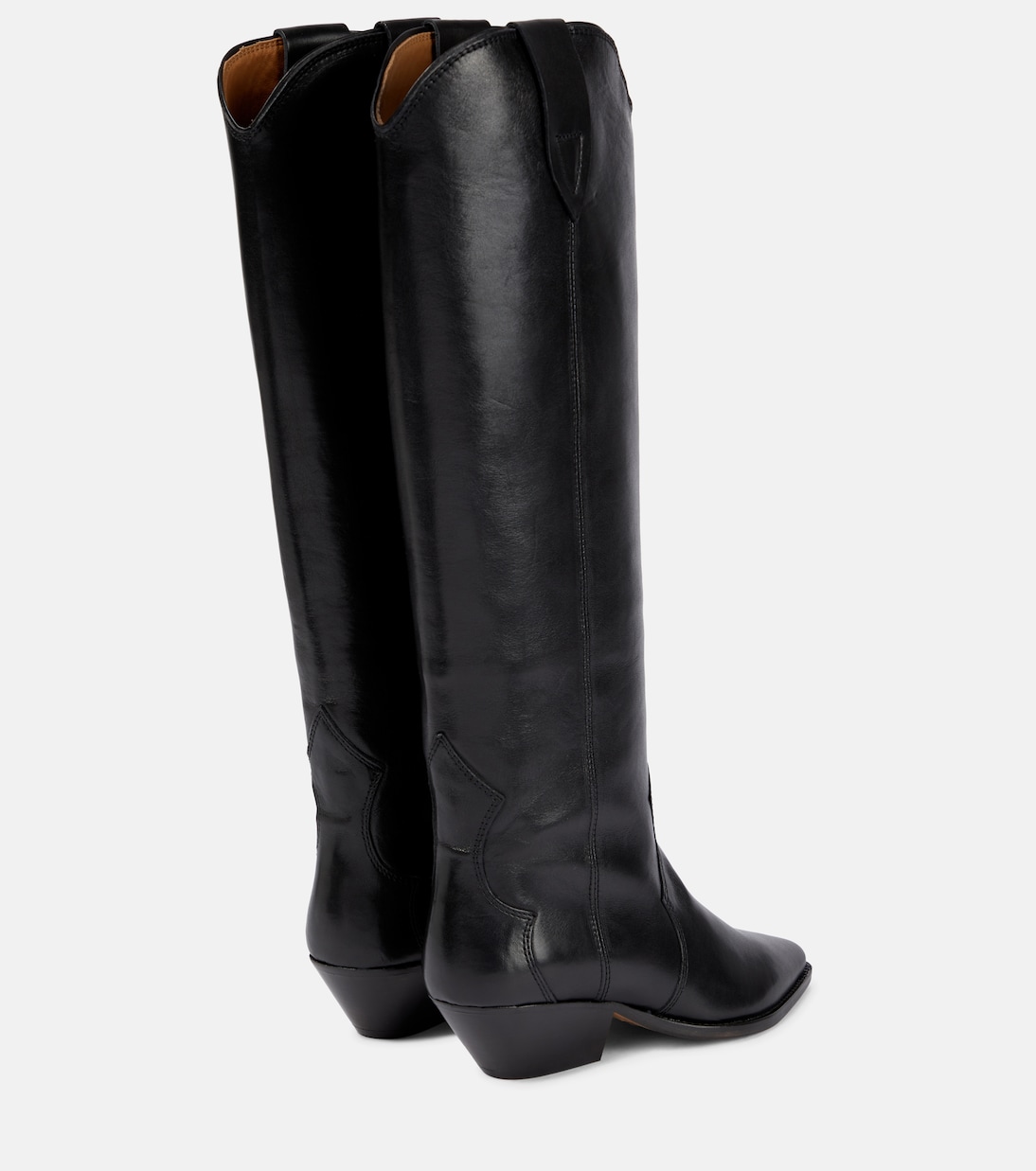 Denvee leather knee-high boots | Isabel Marant