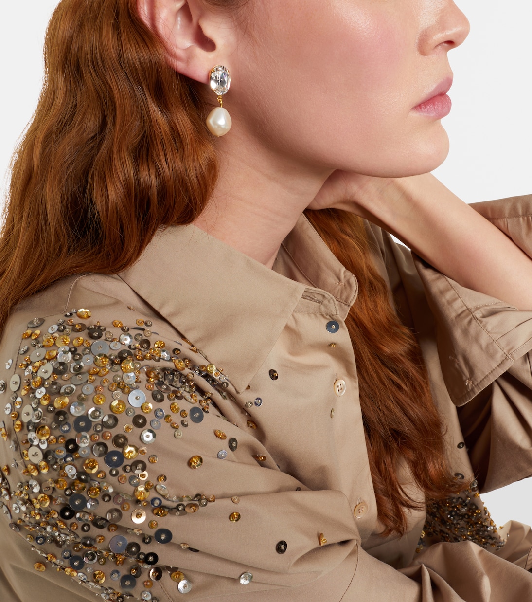 Boucles d'oreilles Tunis à ornements | Jennifer Behr