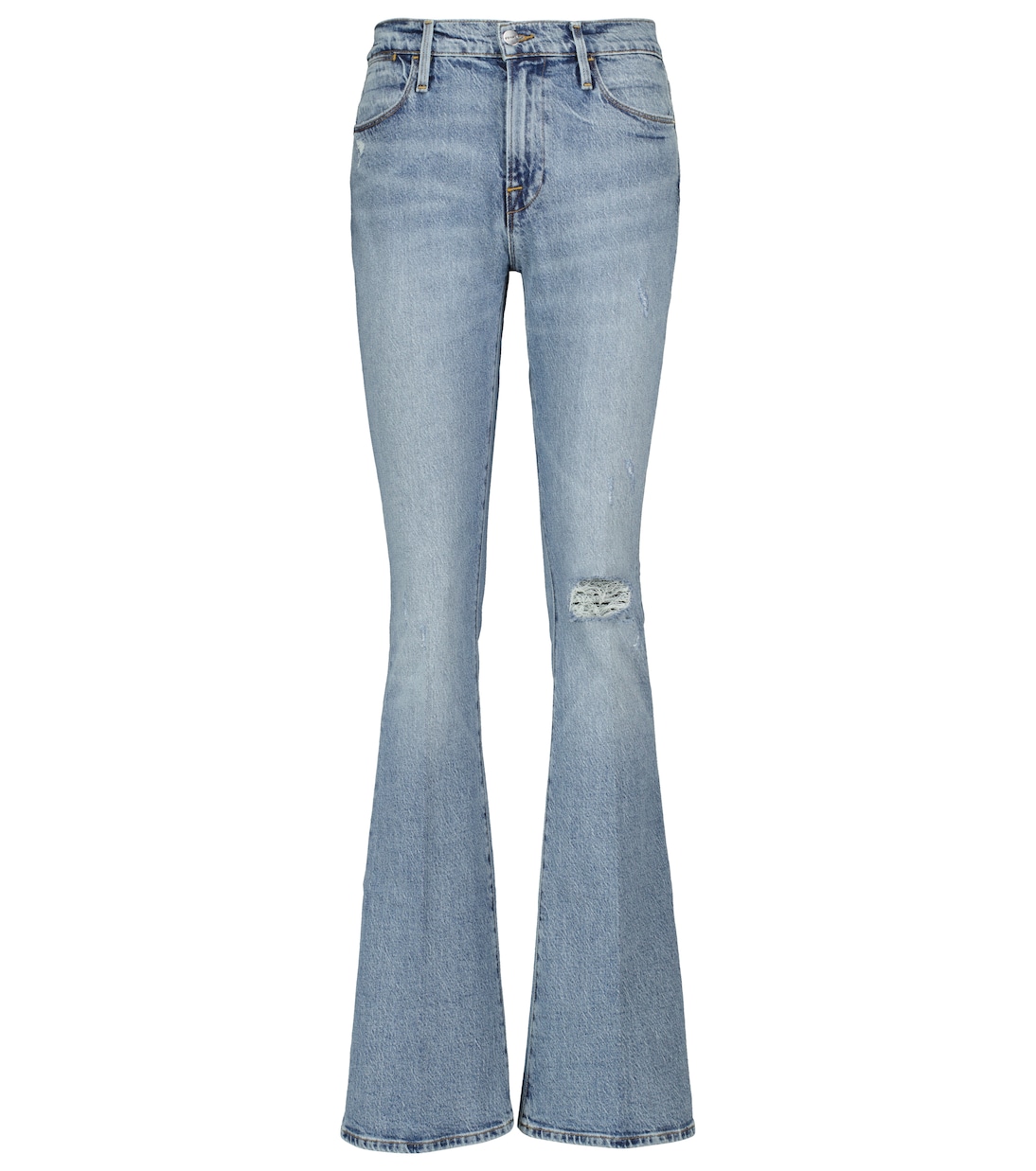 Jeans Le High Flare con efecto desgastado | Frame