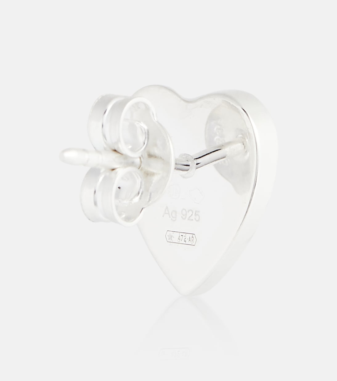 Sterling silver heart earrings | Gucci