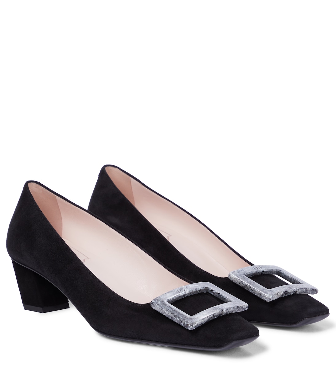Belle Vivier 45 suede pumps | Roger Vivier