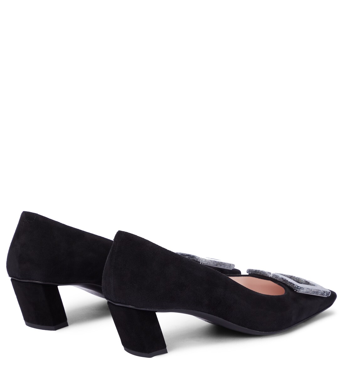 Belle Vivier 45 suede pumps | Roger Vivier
