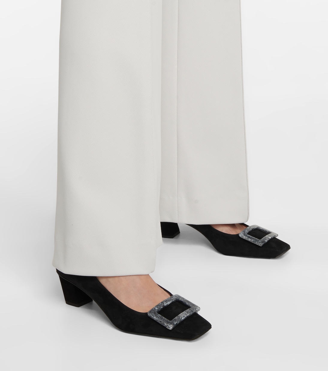 Belle Vivier 45 suede pumps | Roger Vivier