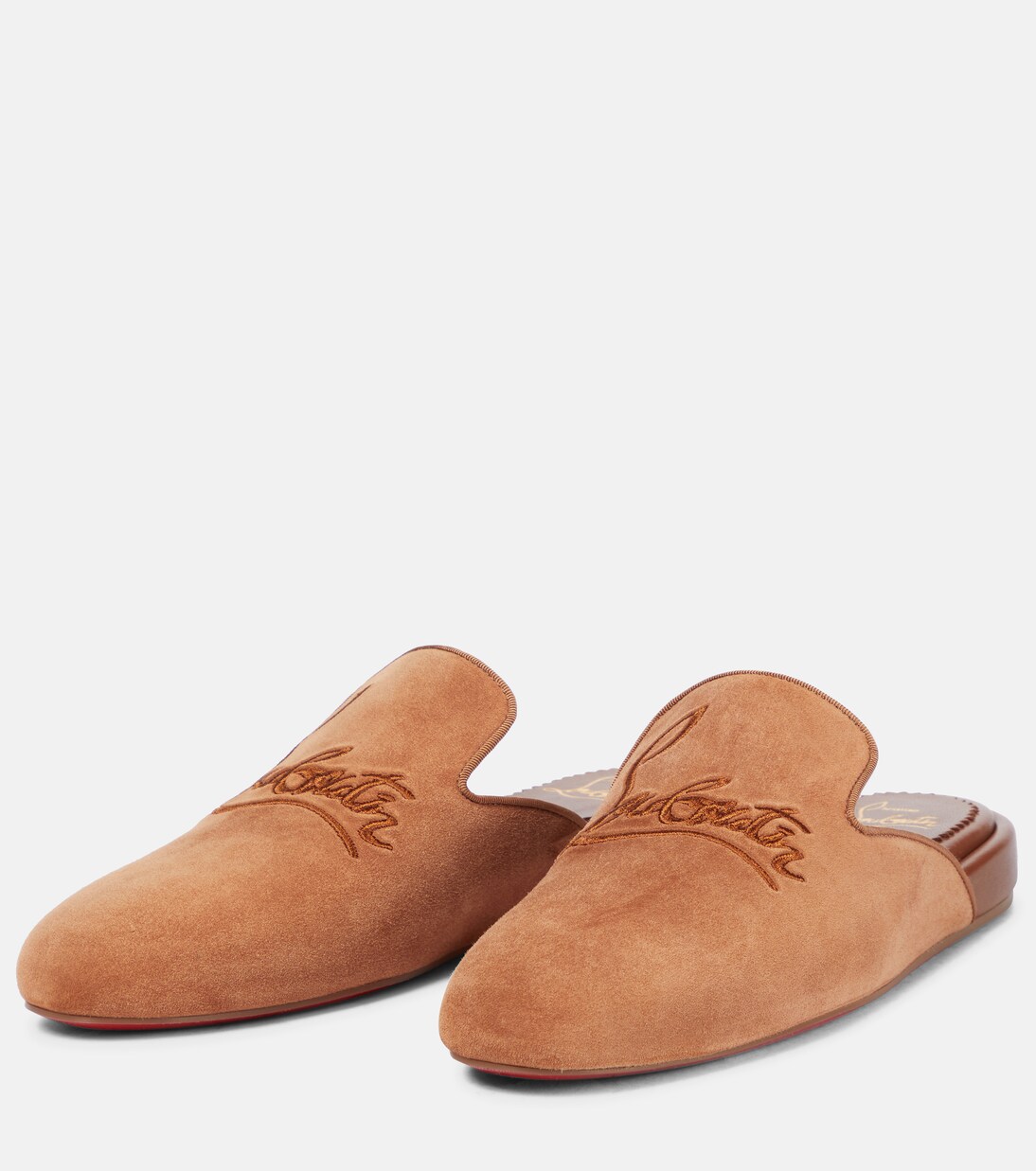 Slippers Navy Coolito in suede | Christian Louboutin