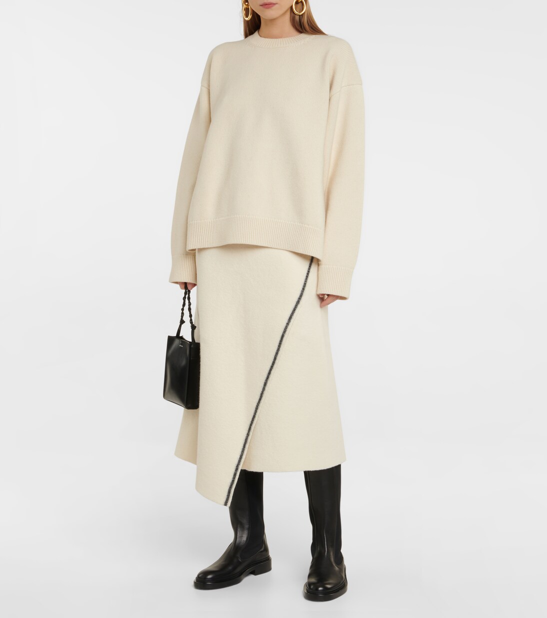 Stiefel aus Leder | Jil Sander