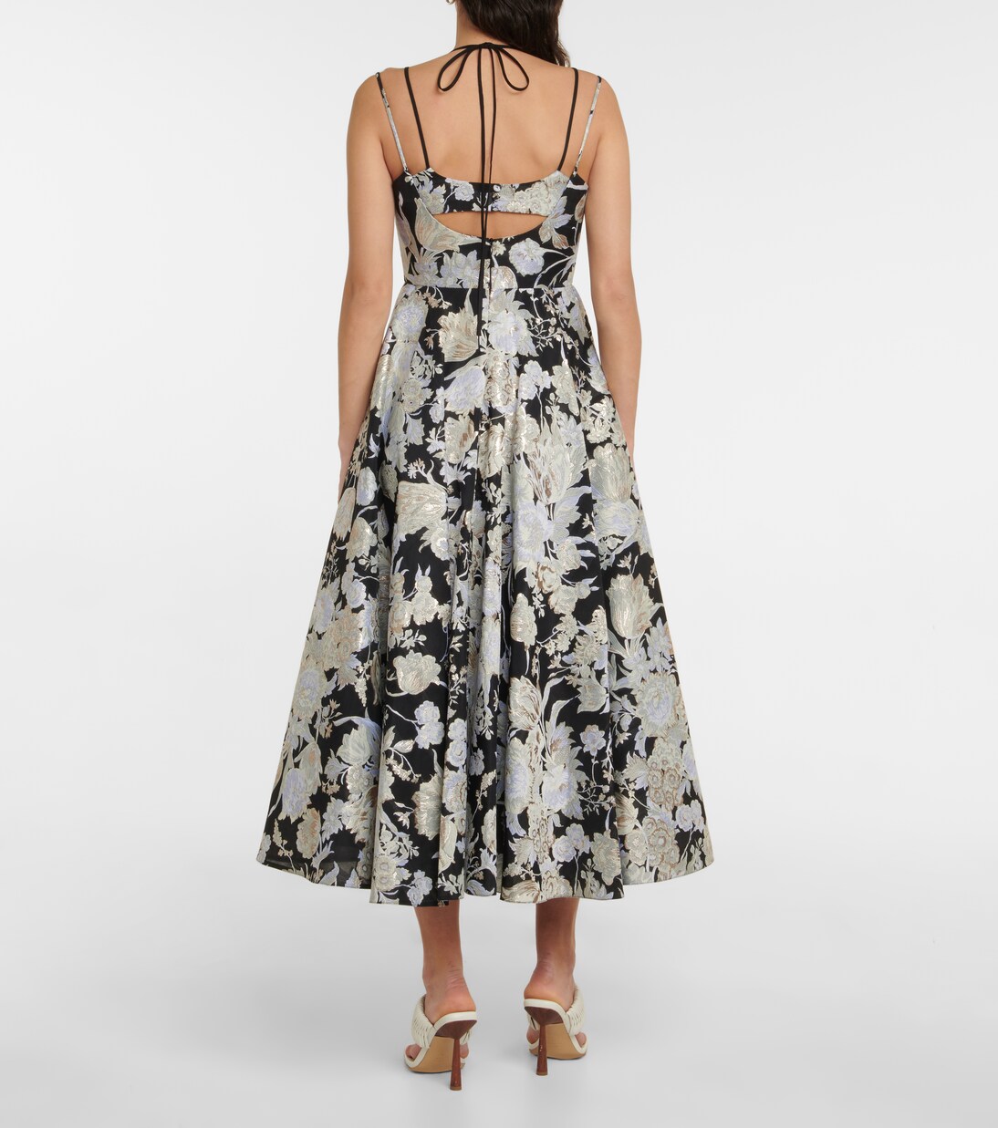 Midikleid Rea aus Jacquard | Erdem