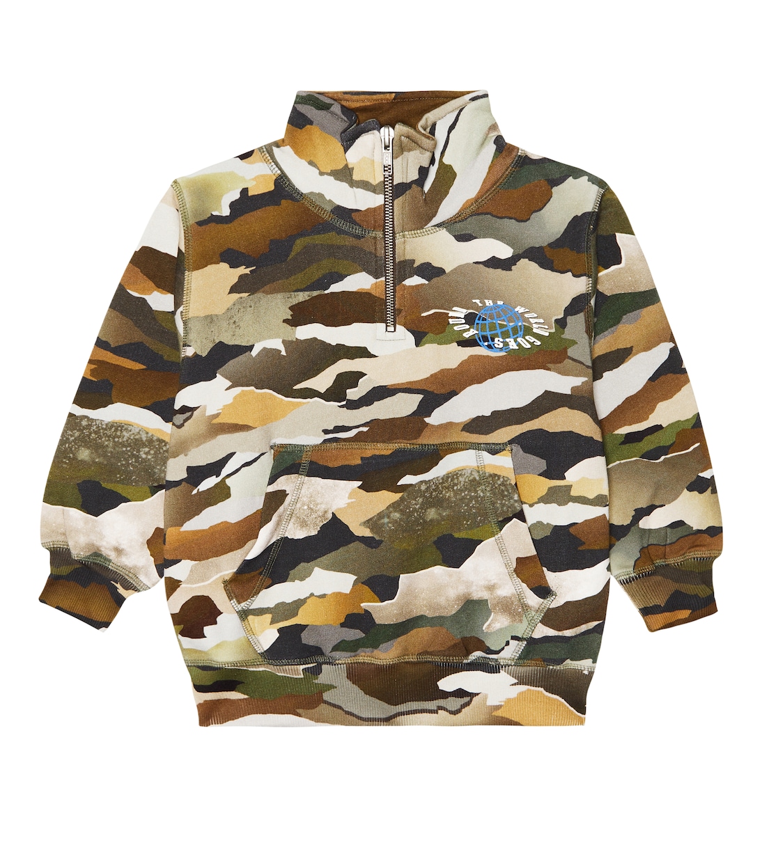Mads camouflage cotton sweatshirt | Molo