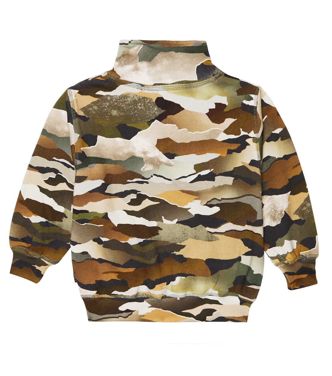 Mads camouflage cotton sweatshirt | Molo