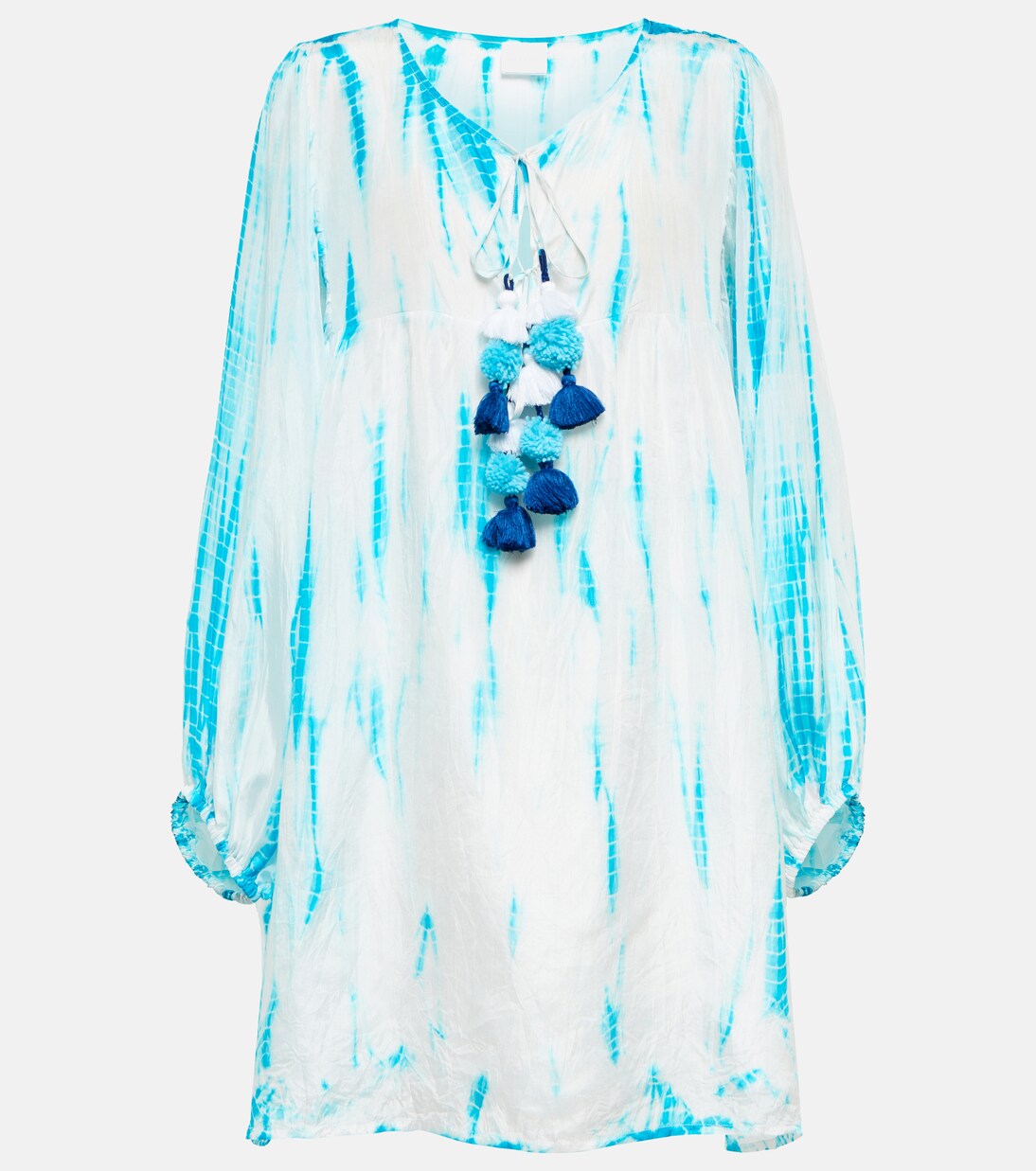 Robe tie & dye en soie | Anna Kosturova