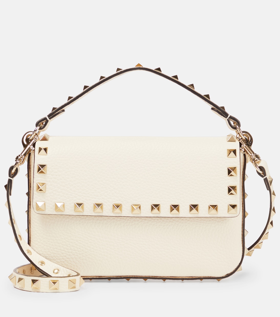 Schultertasche Rockstud Small aus Leder | Valentino Garavani