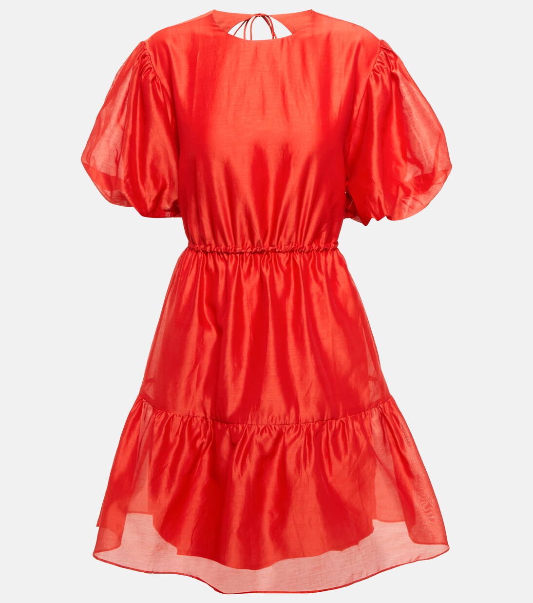 Robe Lucelia en coton et soie | SIR