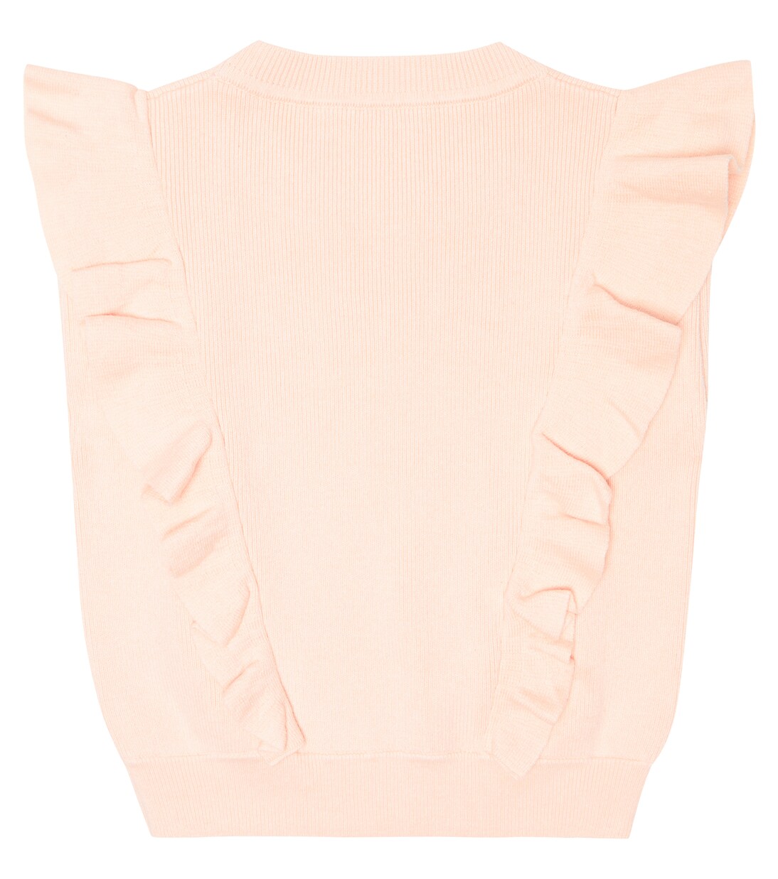 Cable-knit cotton and wool sweater | Chloé Kids