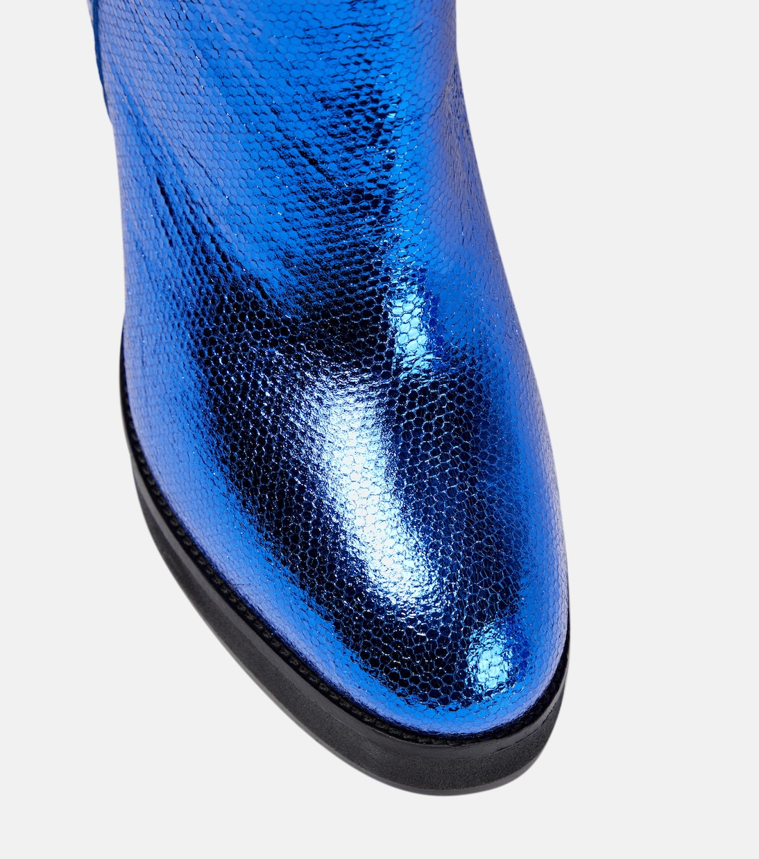 Stivali Lylene in pelle metallizzata | Isabel Marant