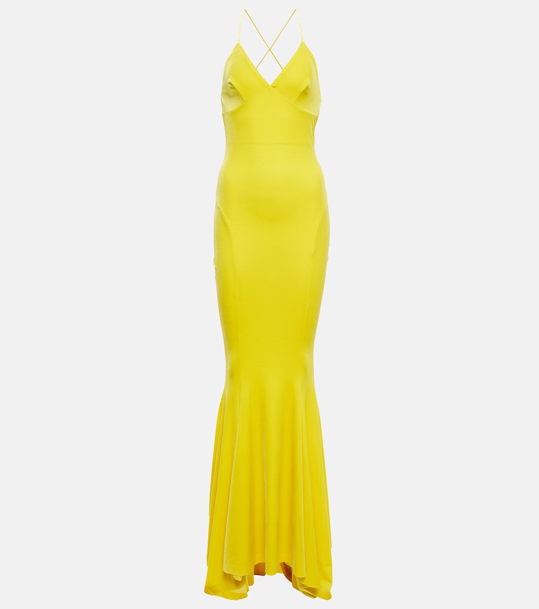 Robe aus Samt | Norma Kamali