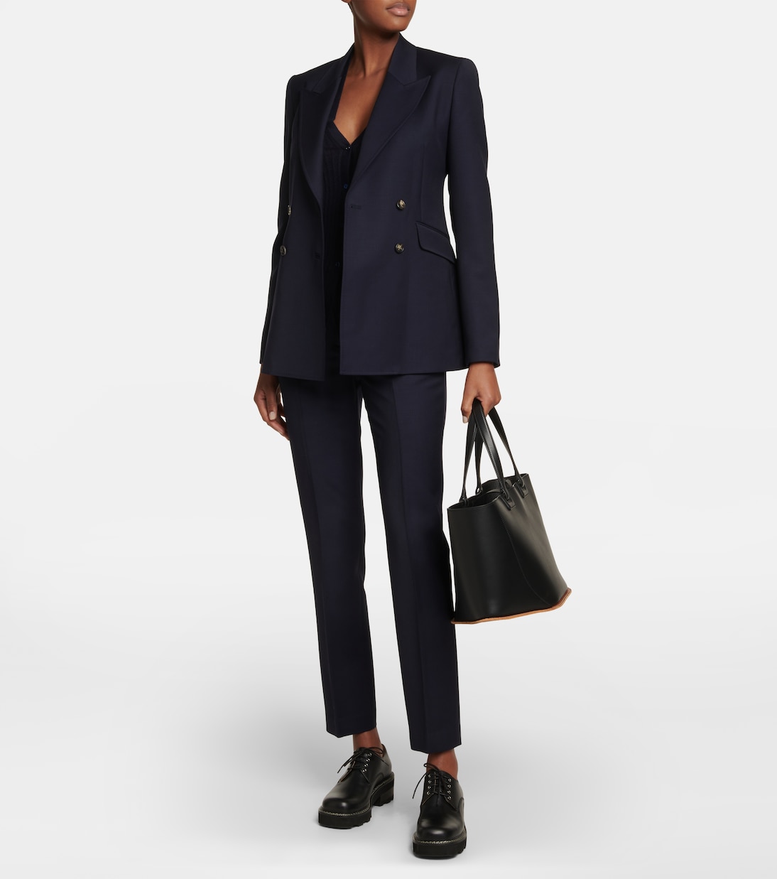 High-rise wool pants | Gabriela Hearst