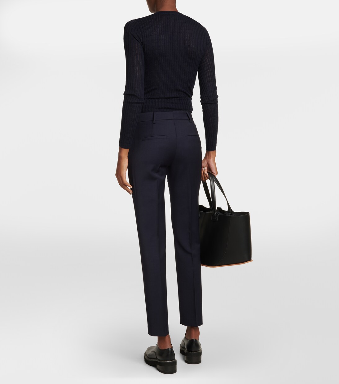 High-rise wool pants | Gabriela Hearst